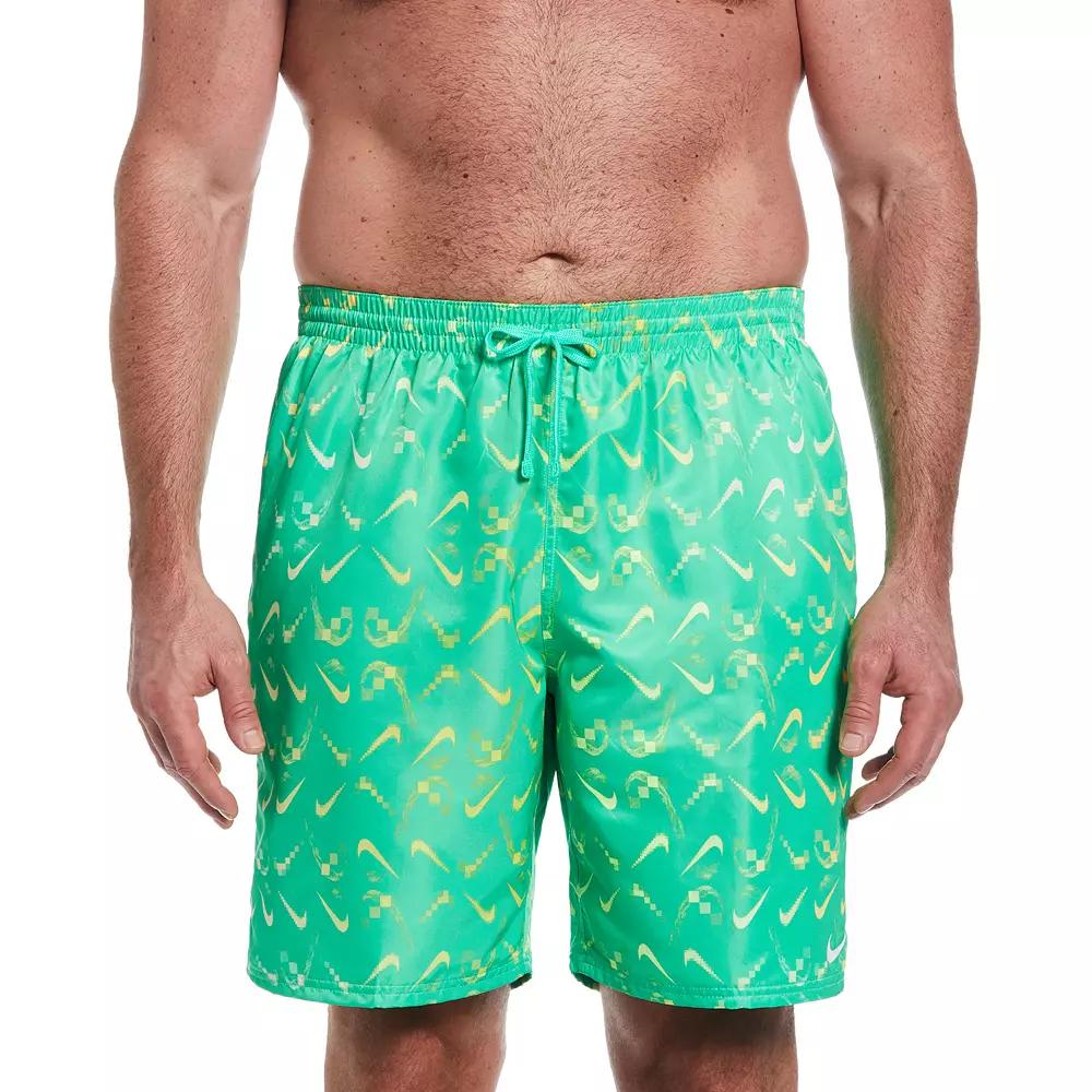 Big & Tall Nike 9-in. Digi Swoosh Ombre Swim Trunks, Men's,  Product Image