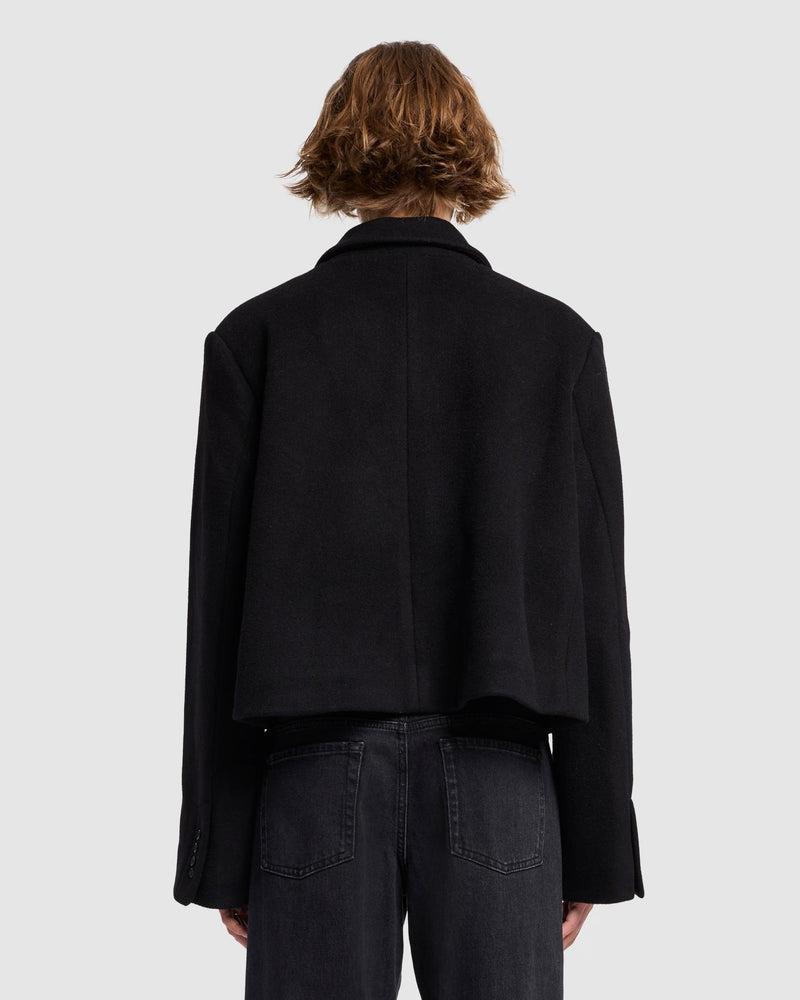 Cropped Wool Jacket Product Image