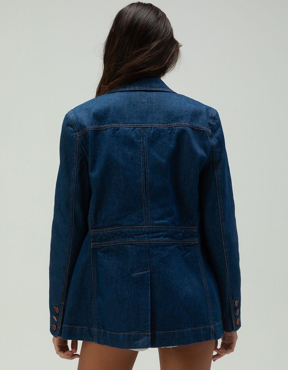 WRANGLER Denim Womens Blazer - INDIGO DNM Product Image