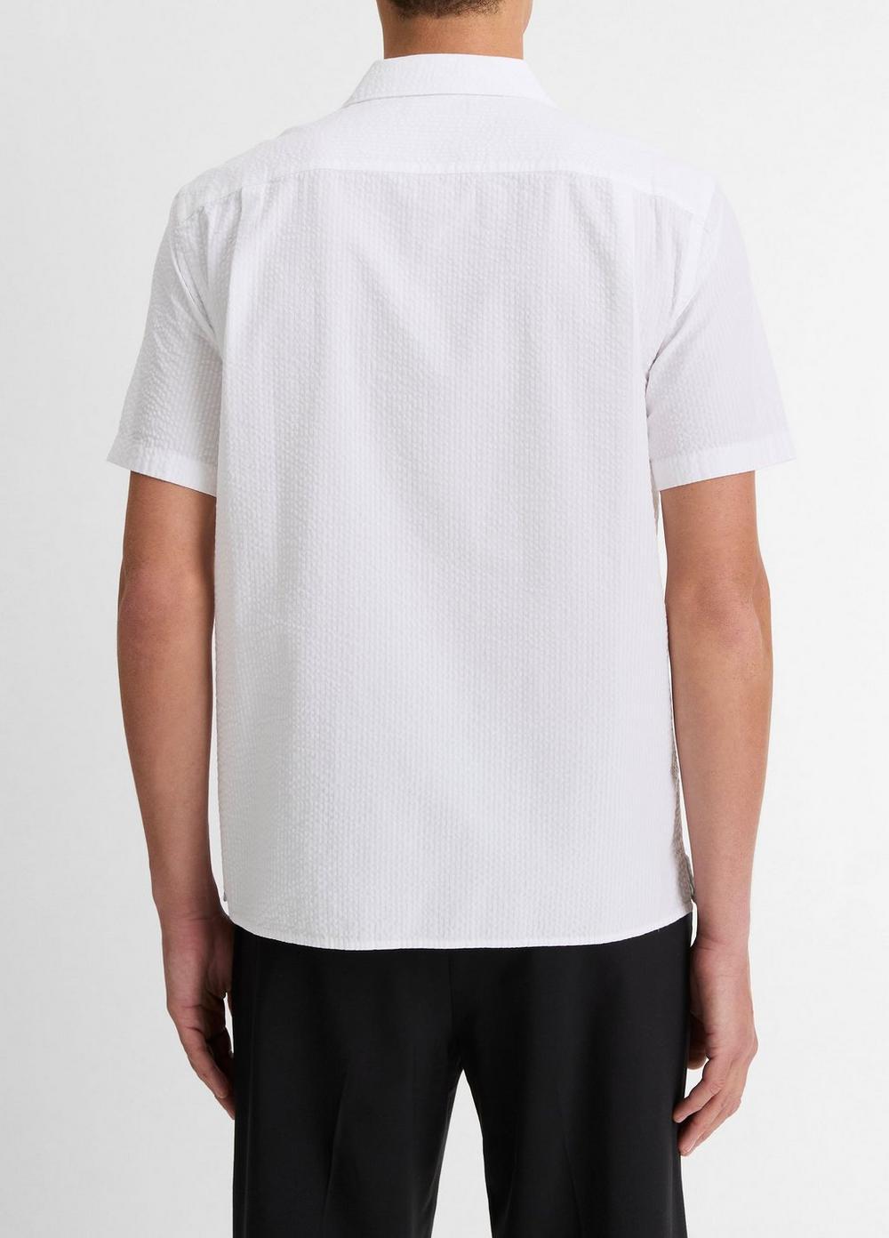 Italian Cotton Seersucker Shirt Product Image