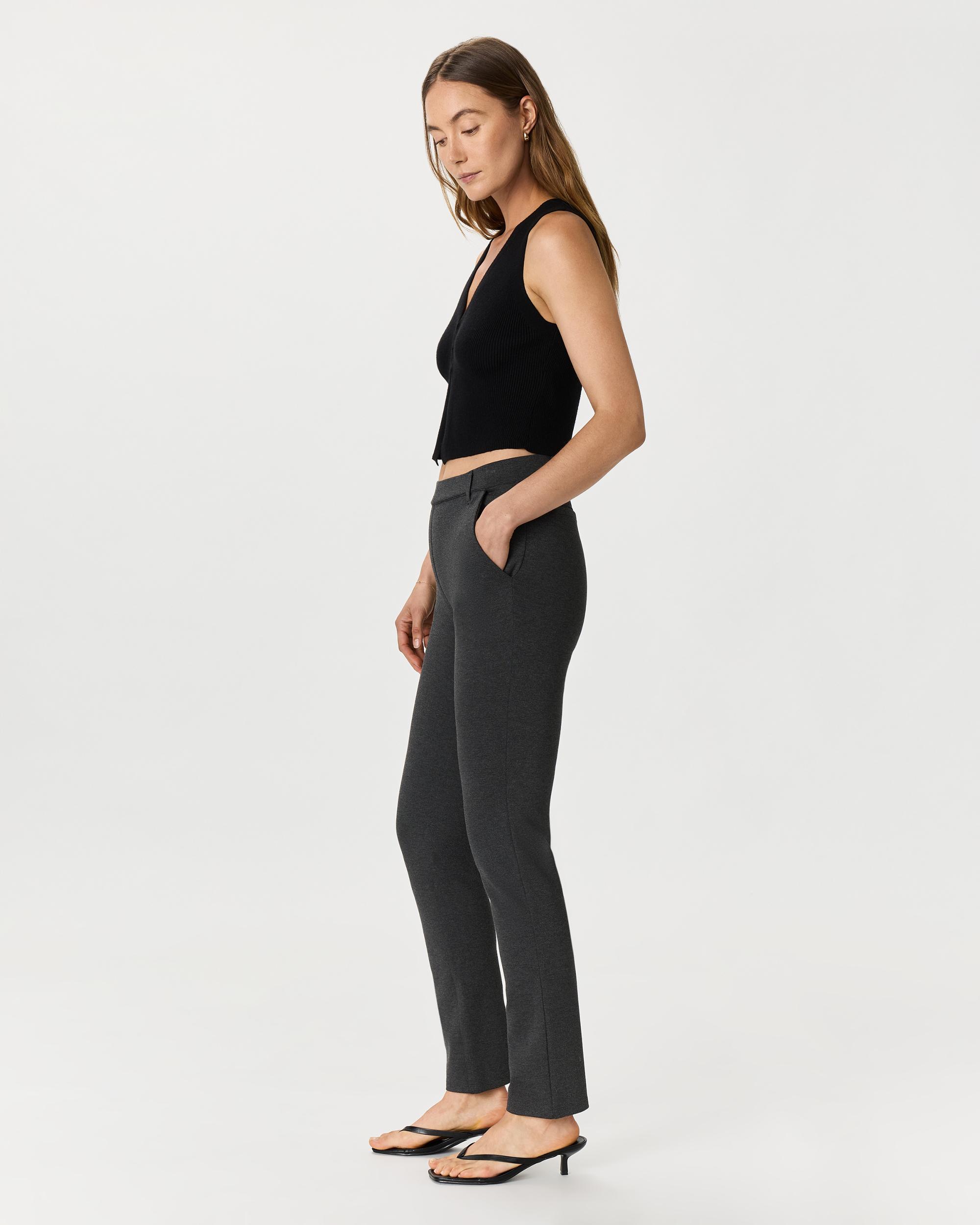 Quince | Women's Ultra-Stretch Ponte Straight Leg Pants Tall Rayon Product Image