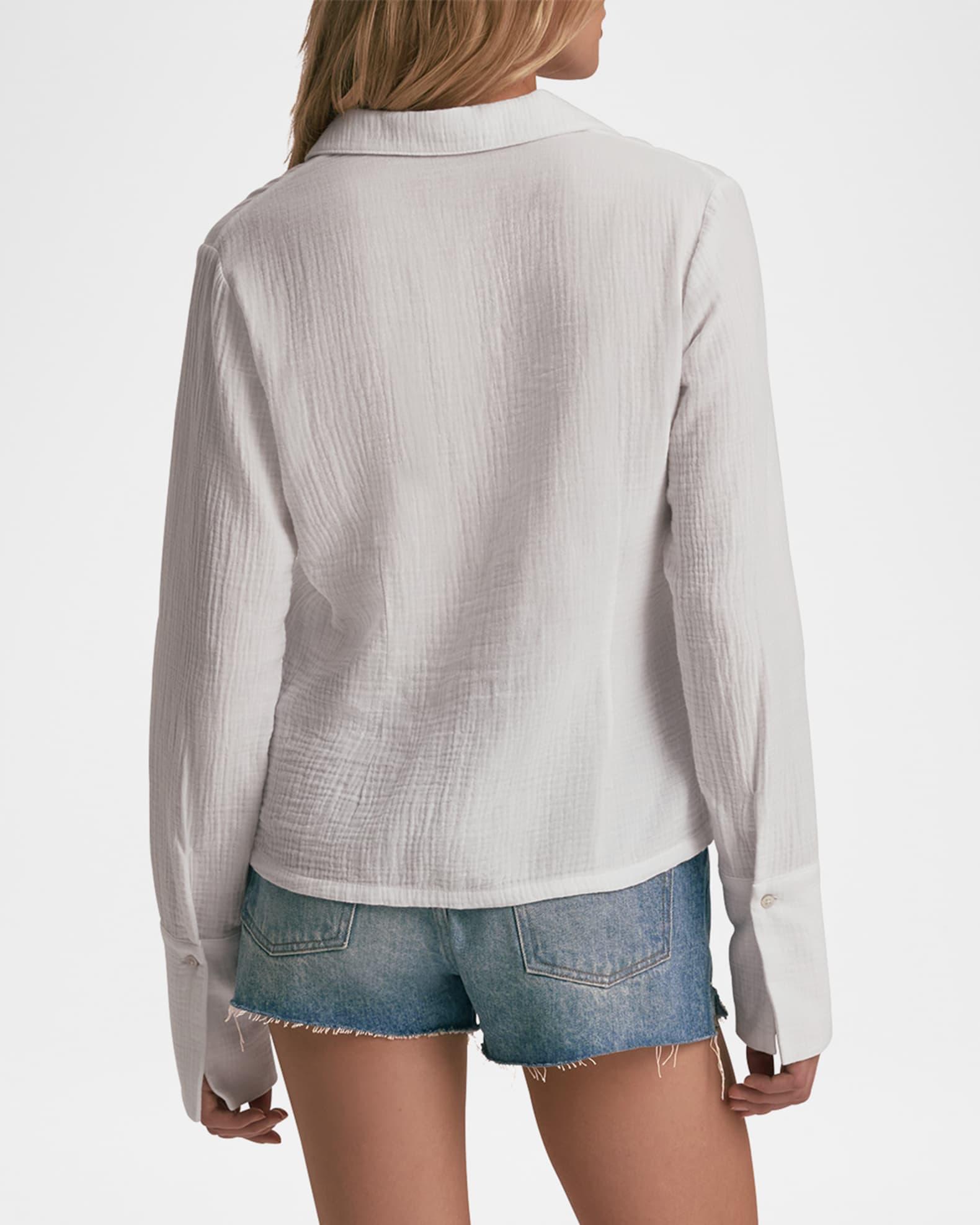 The Tied and True Gauze Top Product Image