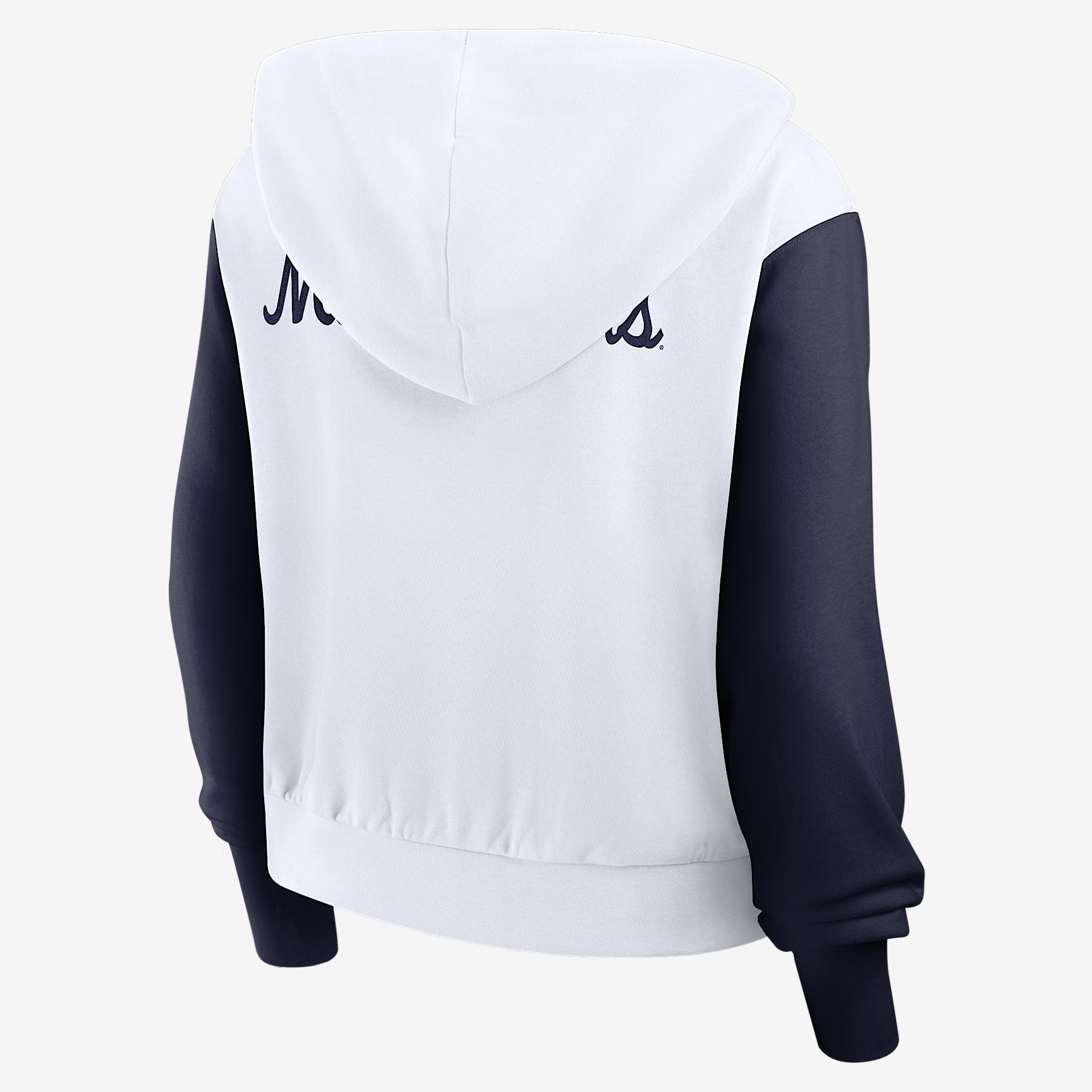 Ohio State Athletic Prep Colorblocked Script Womenâs Nike Women's College Full-Zip Hoodie Product Image