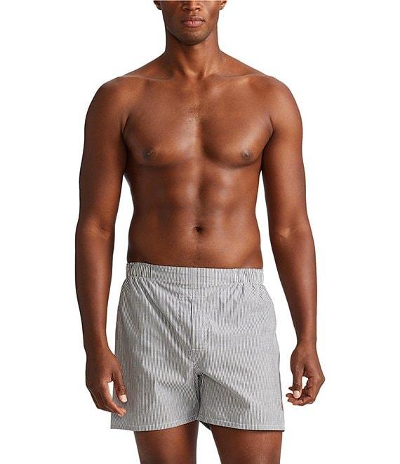 Polo Ralph Lauren Big & Tall Classic-Fit Cotton Woven Boxers 3-Pack Product Image