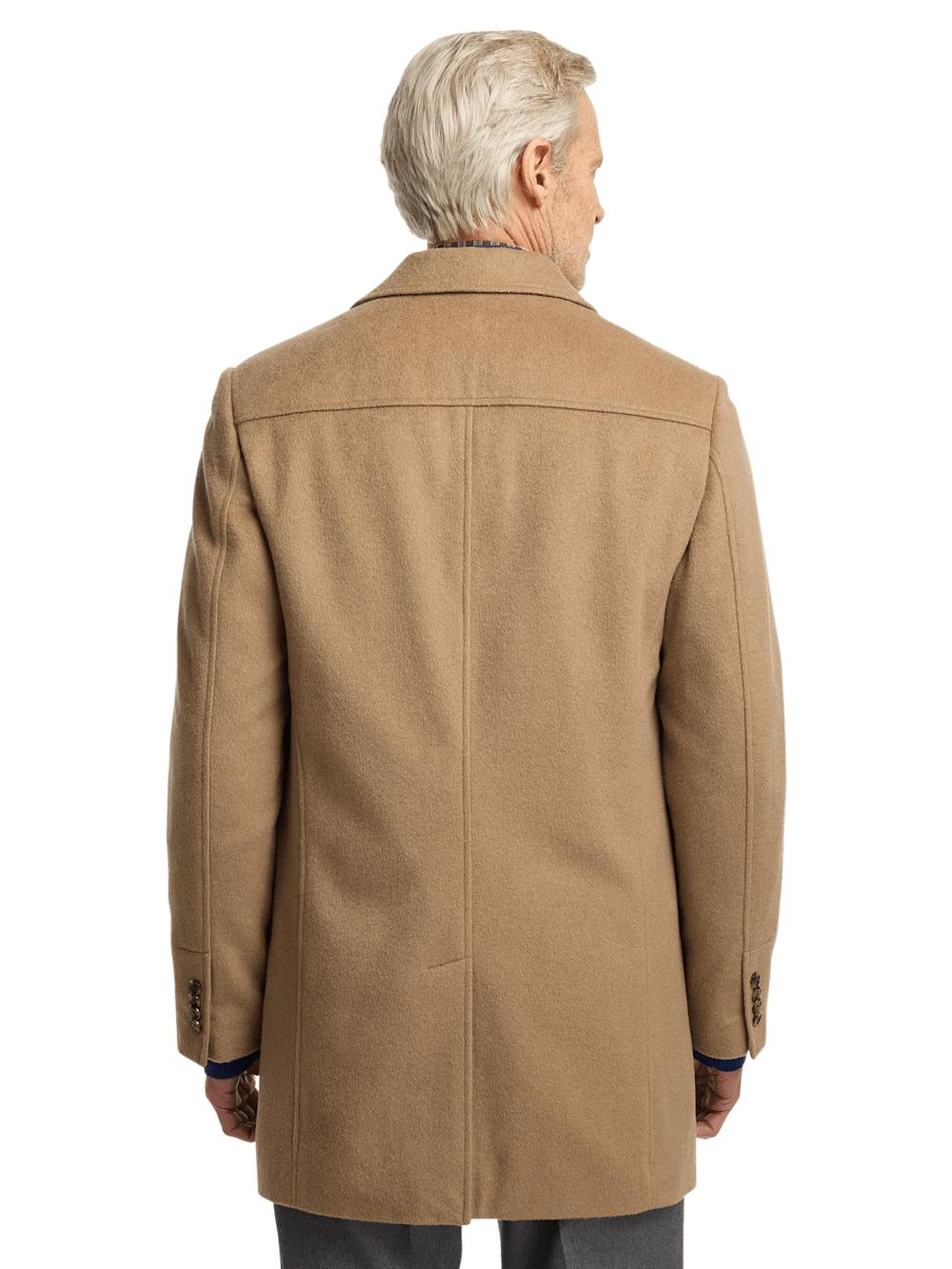 Wool Blend Topcoat - Camel Product Image