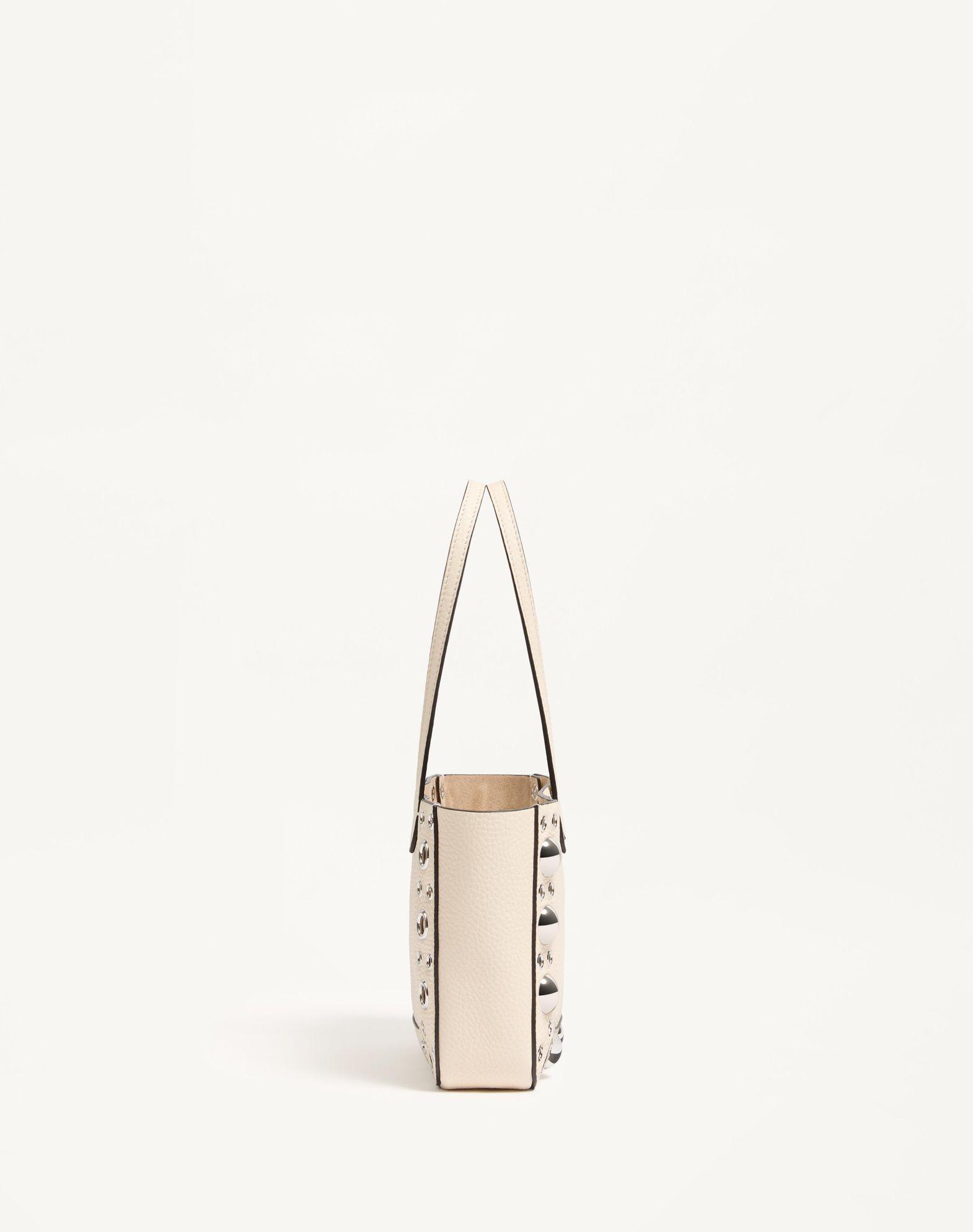 Valentino Garavani Nellcôte Mini Shopping Bag In Grainy Calfskin Product Image