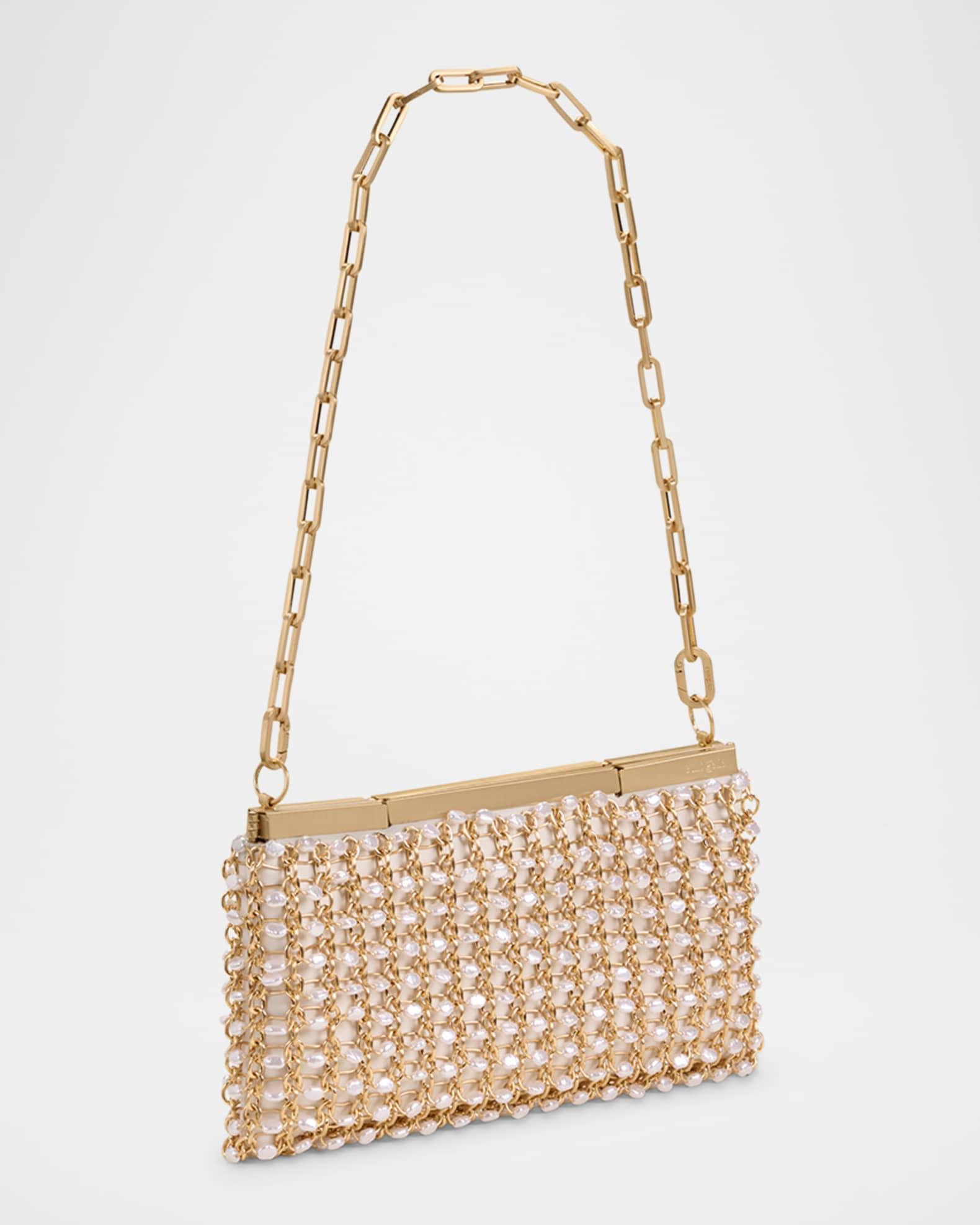 Felice Pearly Metal Crossbody Bag  Product Image