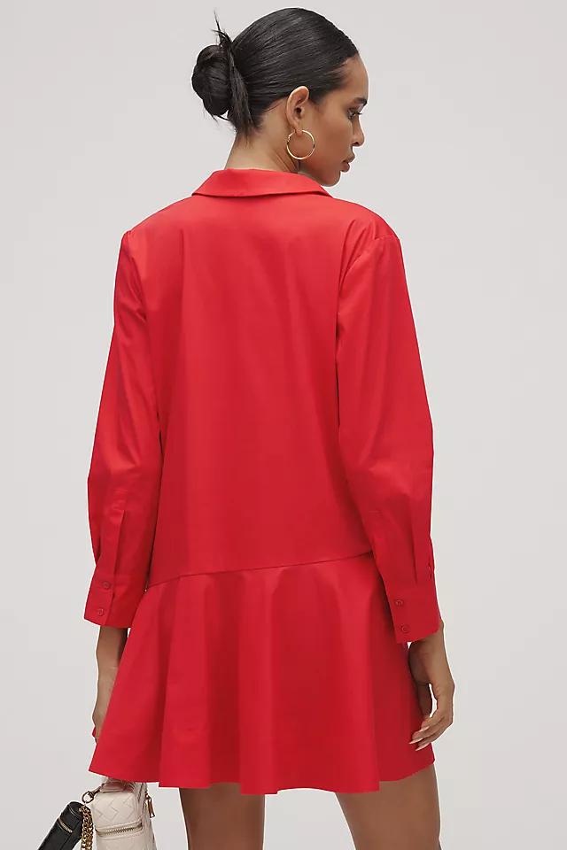 English Factory Long-Sleeve Mini Shirt Dress Product Image