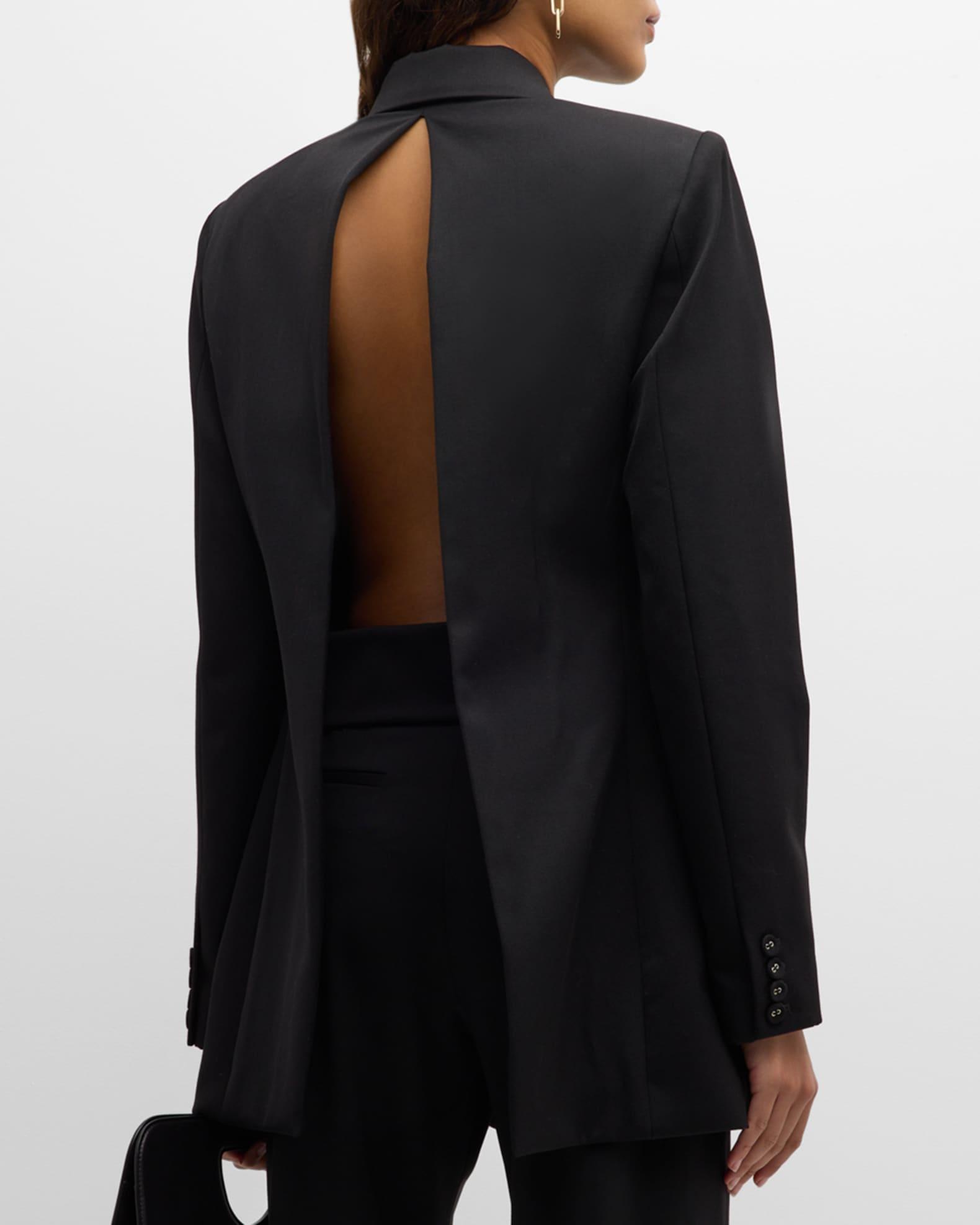 The Riley Blazer Jacket with Split Back Product Image