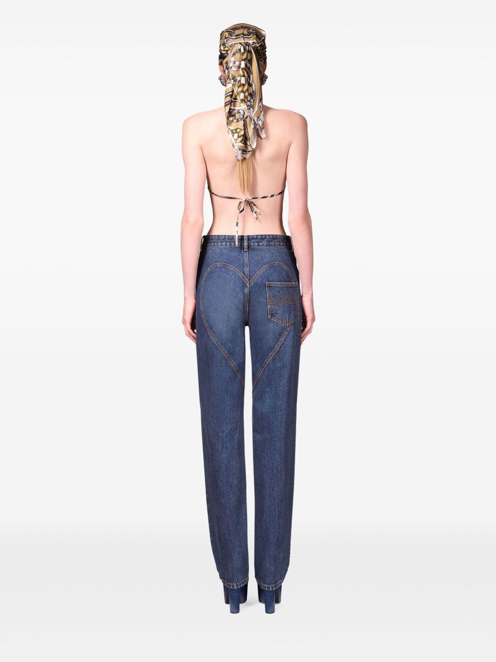 crystal button jeans Product Image