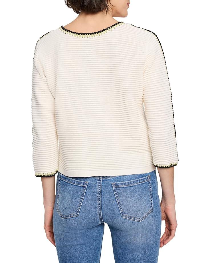 Fringe Mix Femme Knit Jacket Product Image