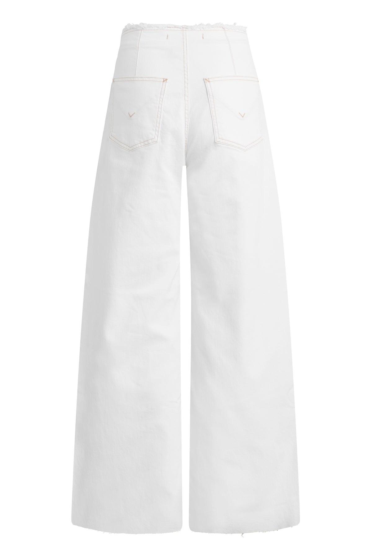 James High-Rise Darted Wide Leg Jean Female Product Image