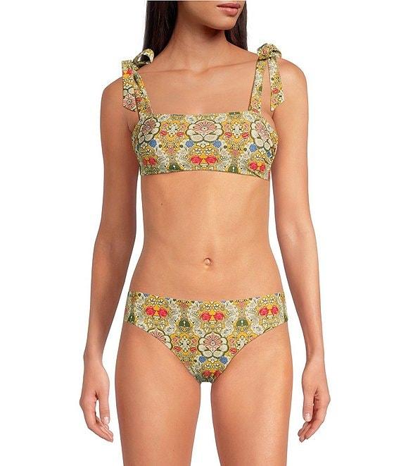 A Loves A Reversible Versailles Floral Classic Hipster Swim Bottom Product Image
