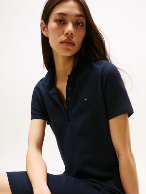 Stretch-Cotton Regular Fit Polo Dress Product Image