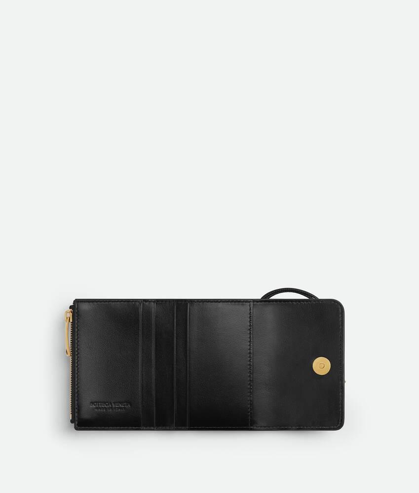 Women's Andiamo Tri-Fold Wallet in Black Product Image