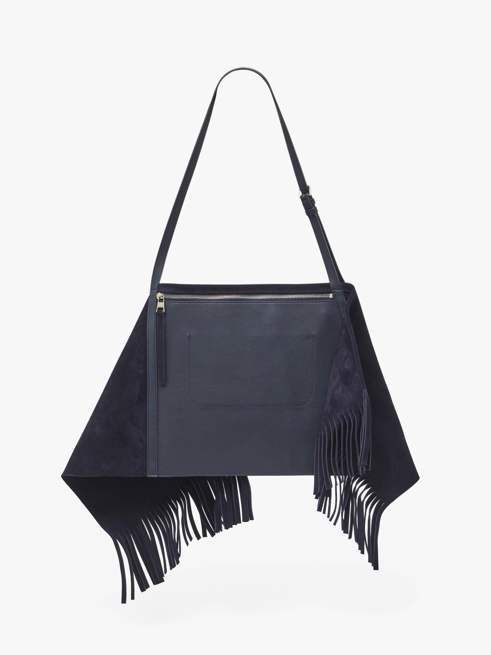 MEDIUM SCARF BAG - SUEDE SHOULDER BAG Product Image