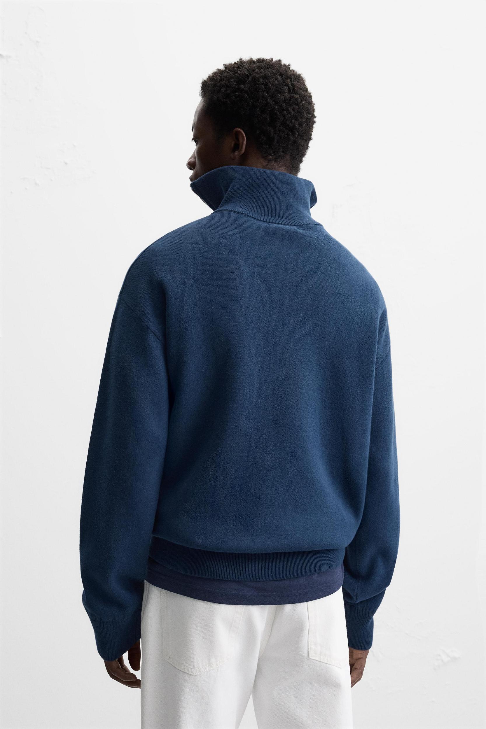 QUARTER ZIP SWEATER Product Image
