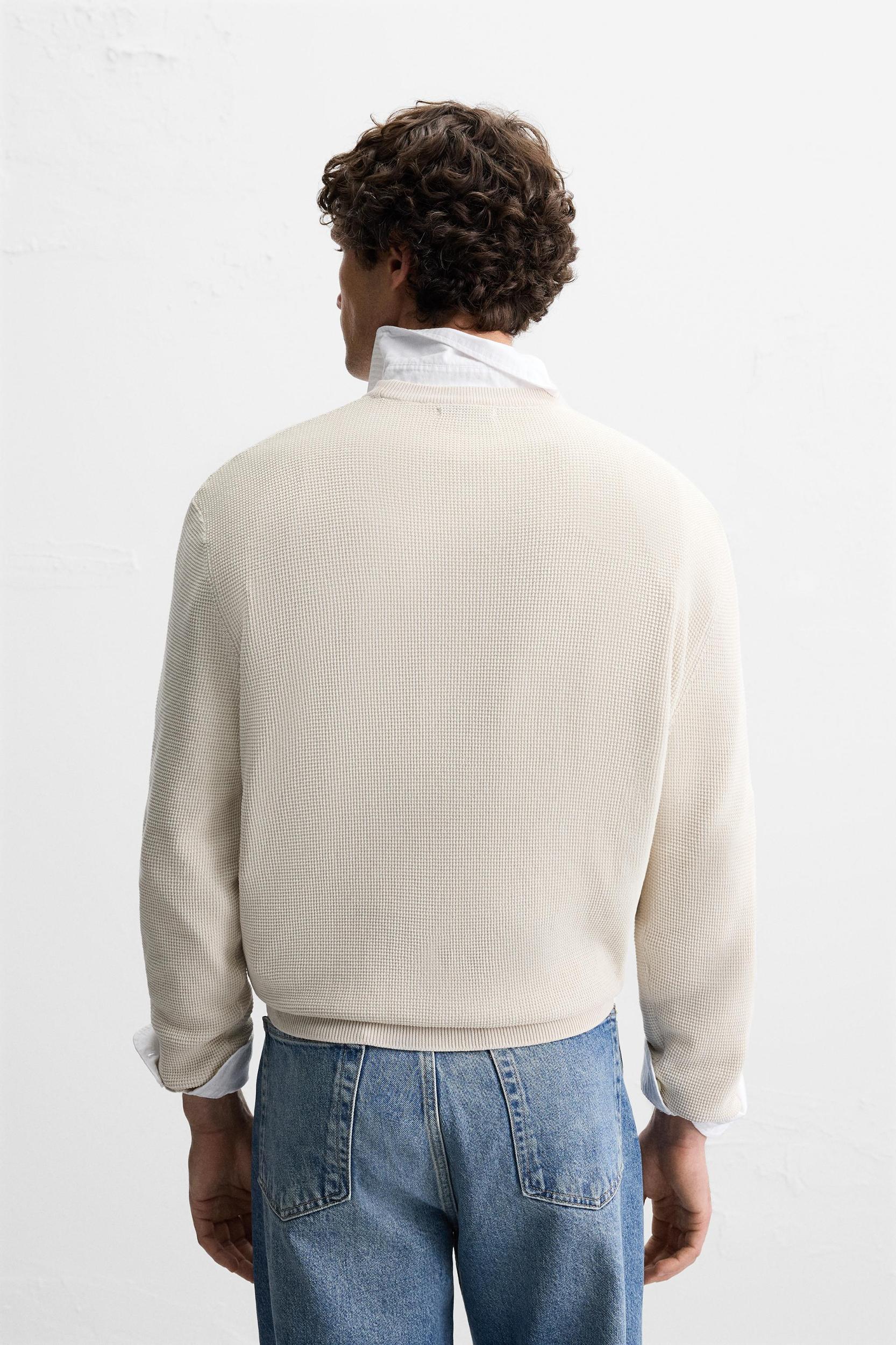 BASIC TEXTURED SWEATER Product Image