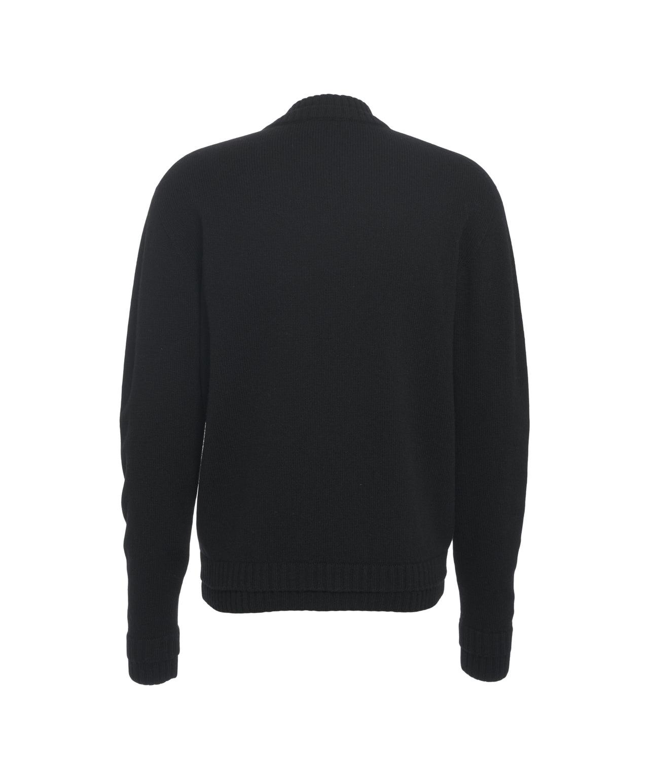 Sweater with V-neck Product Image