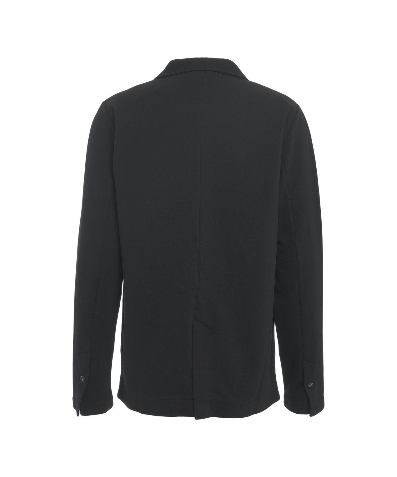 Knit single-breasted blazer Product Image