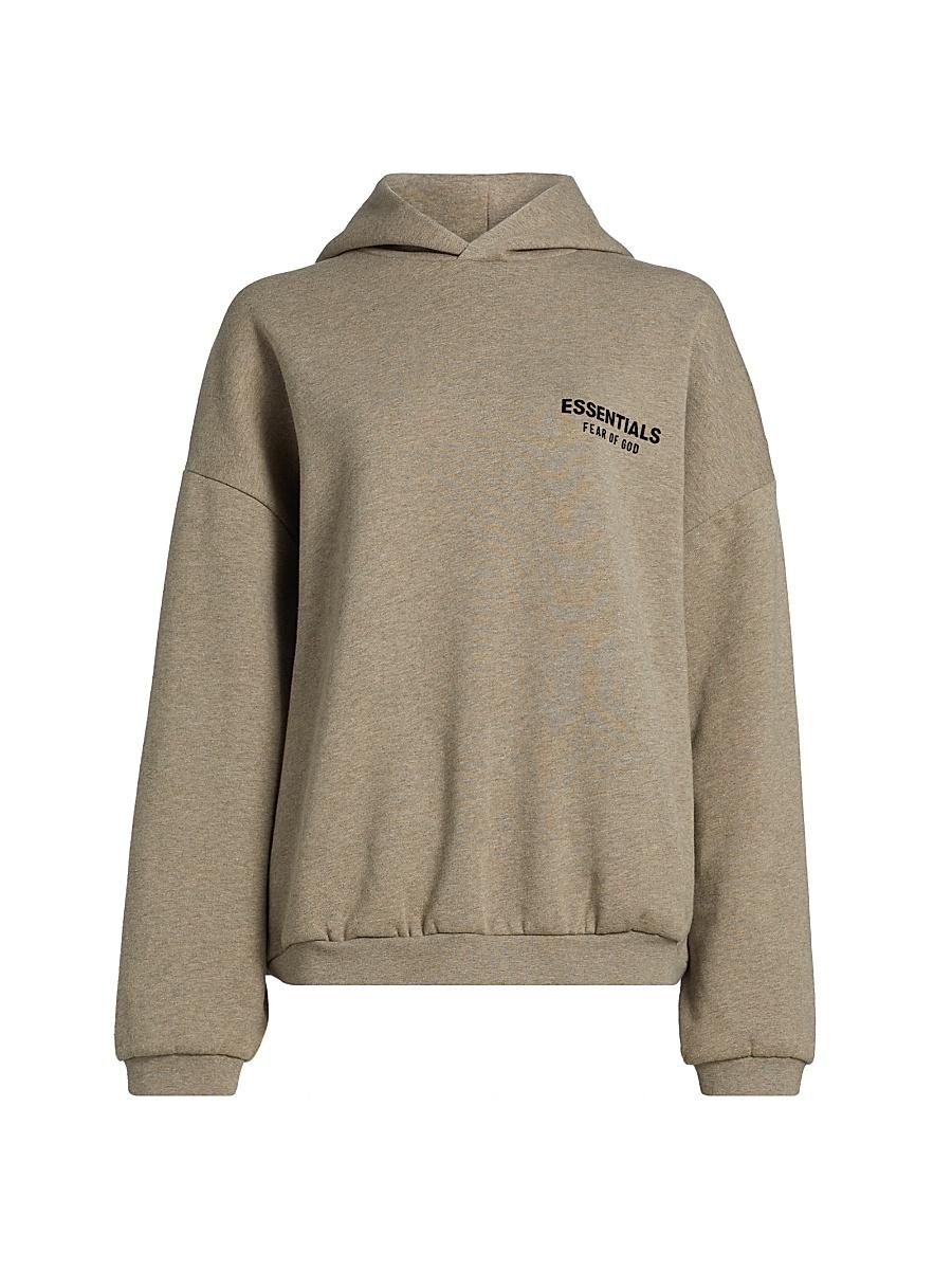 Mens Essentials Fleece Hoodie Product Image