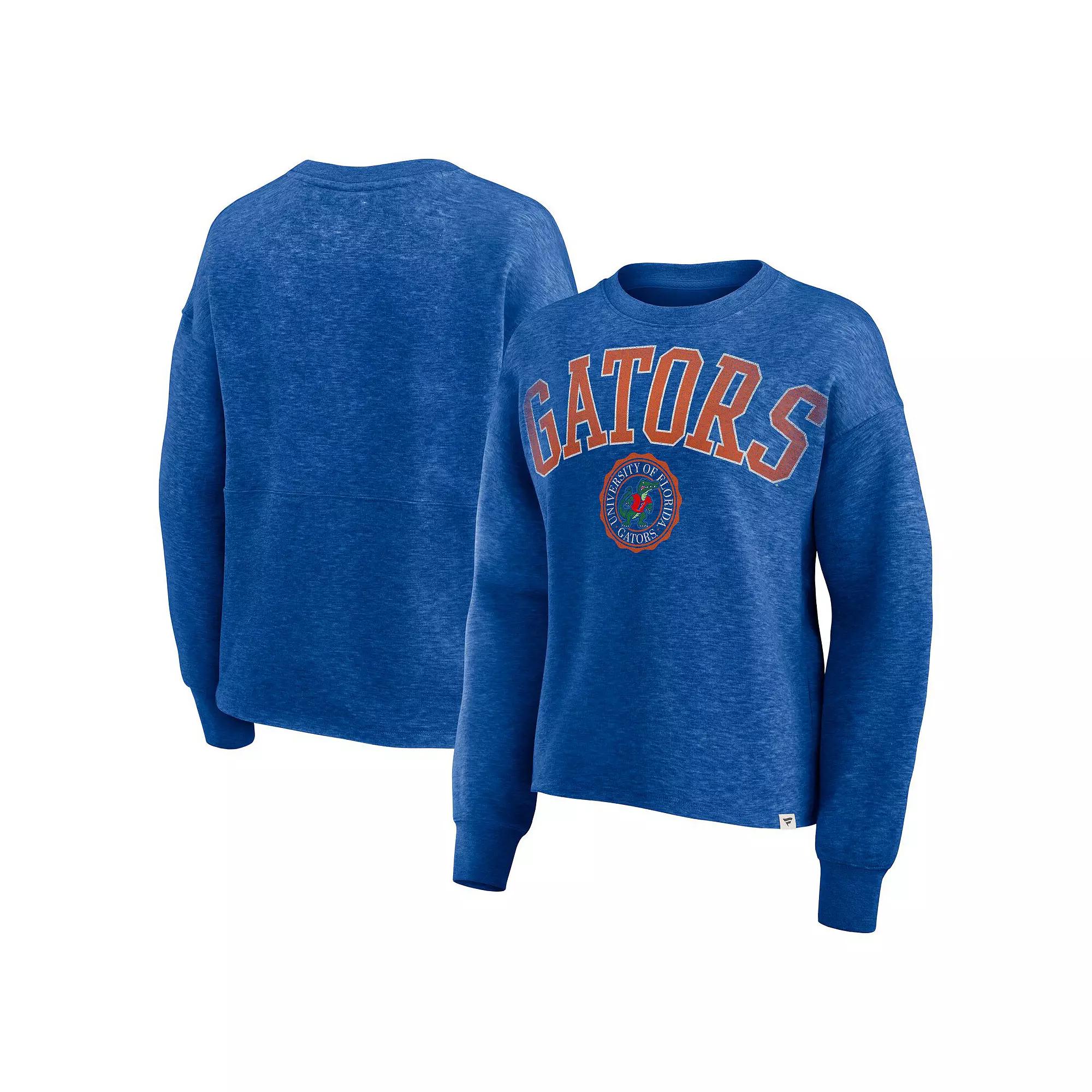 Women's Fanatics Heather Royal Florida Gators Heritage Over Product Image