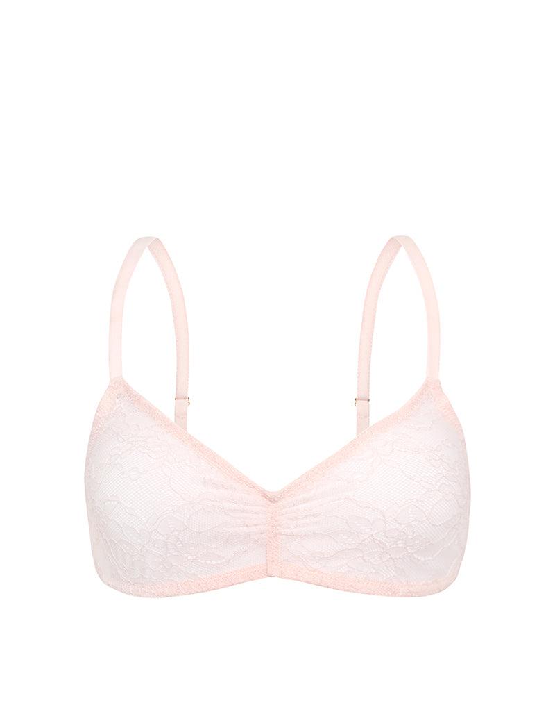 Lengkai Bra in Marys Rose Lace Pink Female Product Image