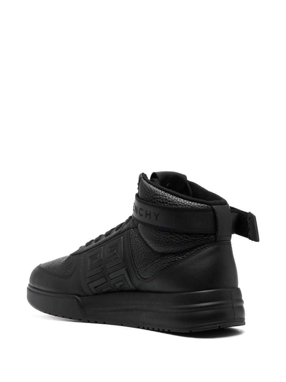 G4 logo-patch hi-top sneakers  Product Image