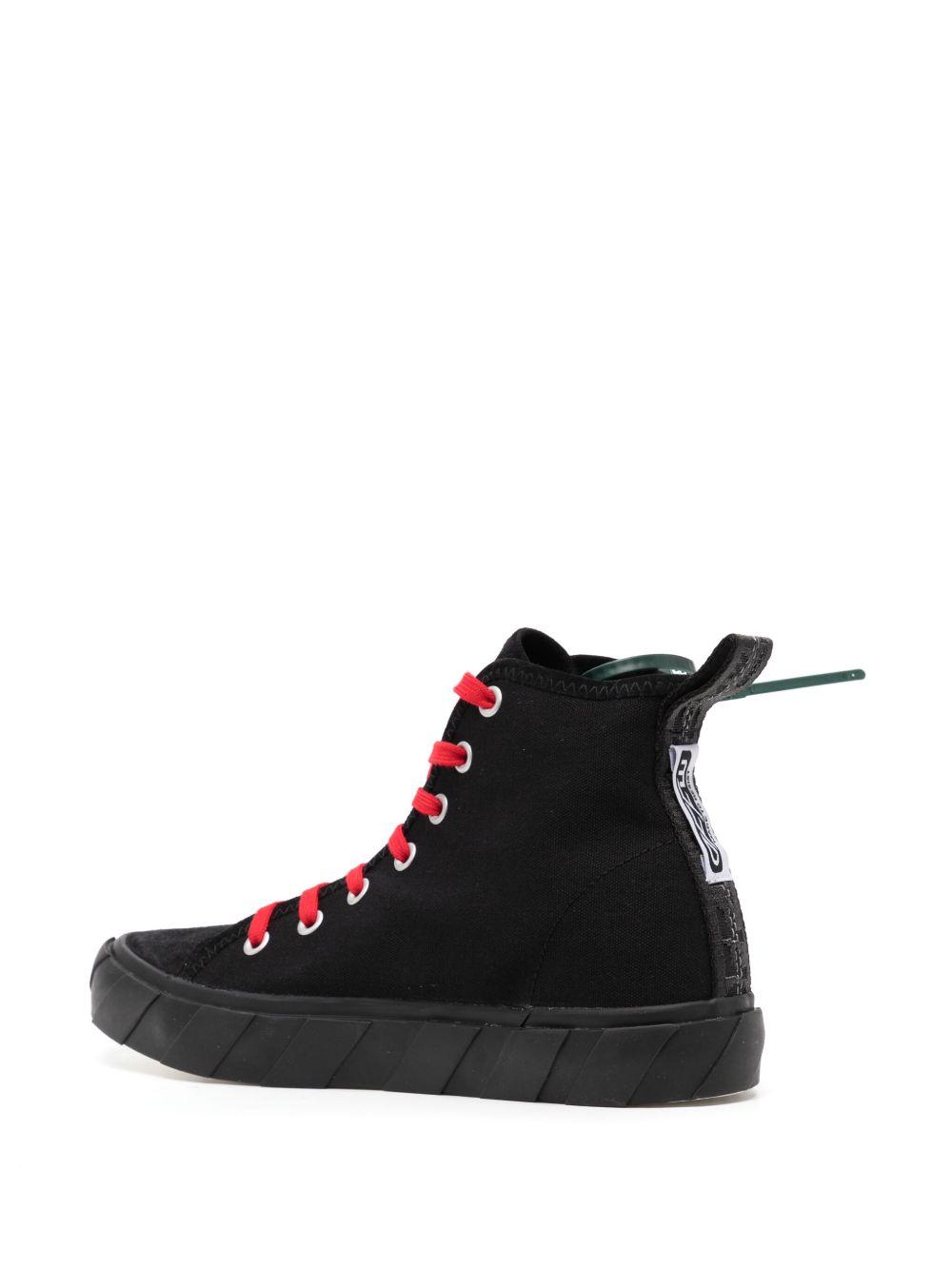 high-top canvas sneakers Product Image