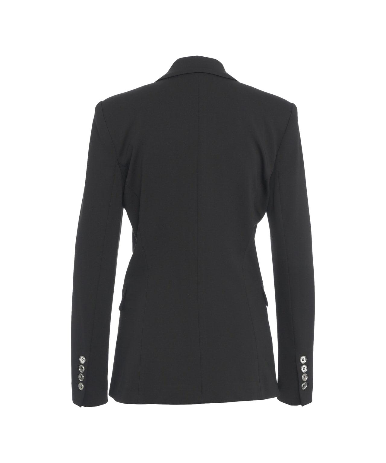 Single-breasted blazer in scuba Product Image
