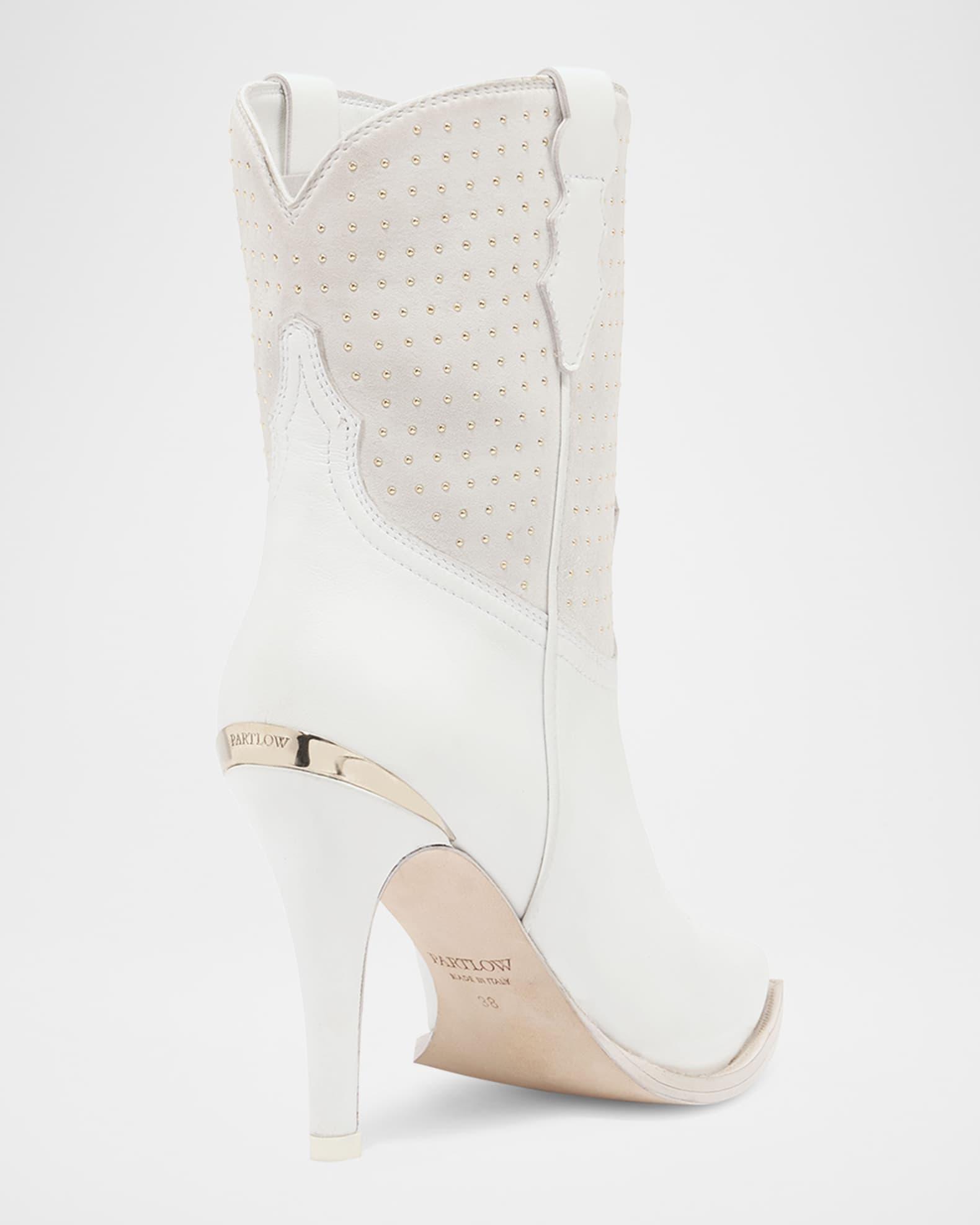 Wallis Studded Suede Western Booties Product Image