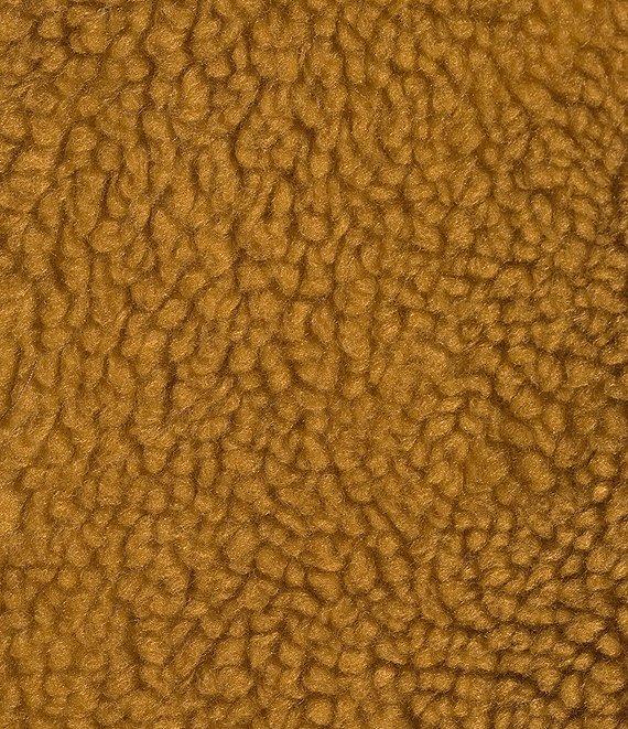 L.L.Bean Sherpa Fleece Stand Collar Long Sleeve Snap-Front Cozy Jacket Product Image