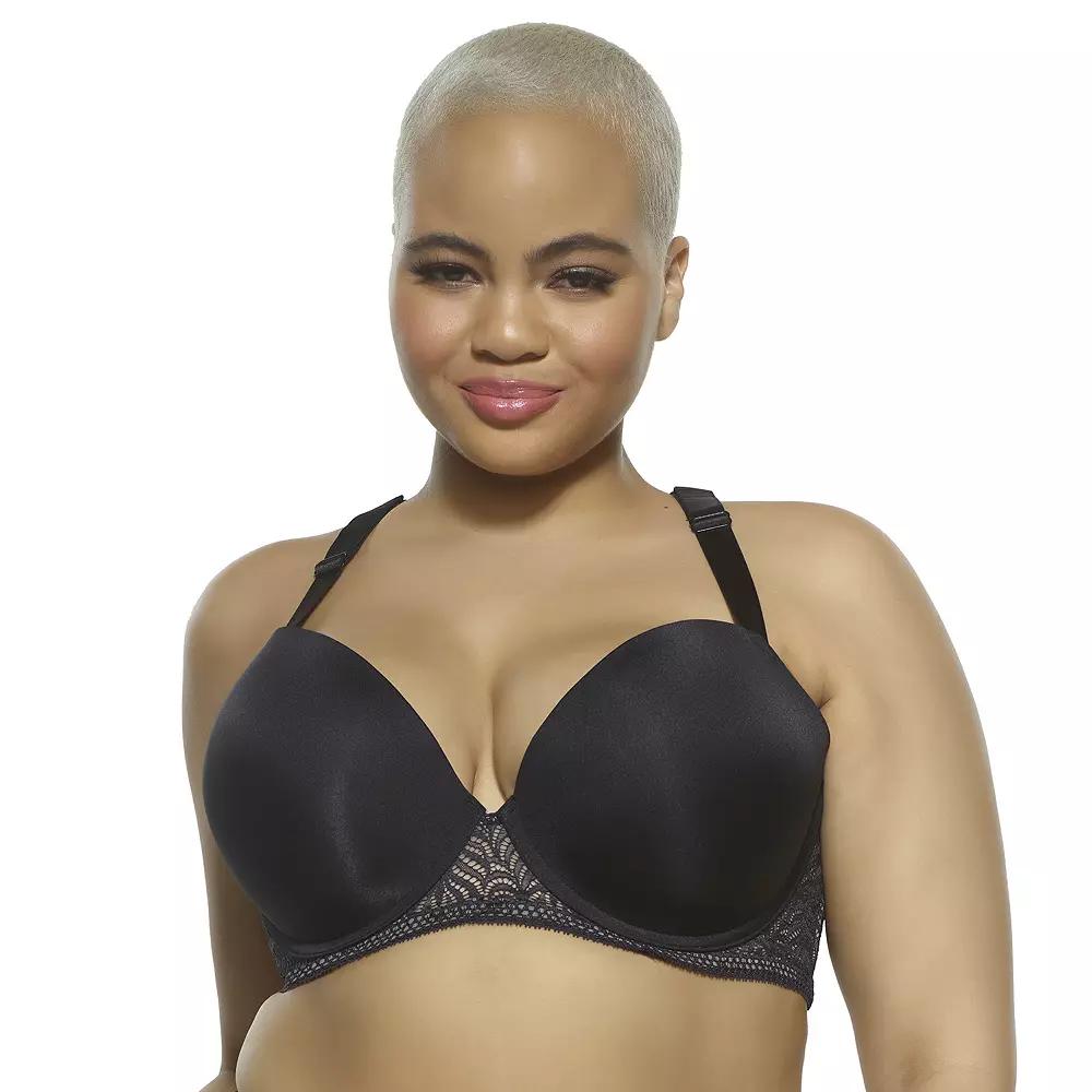 Paramour by Felina Carolina Lace-Back Full-Figure Contour Bra 115011, Women's,  Product Image