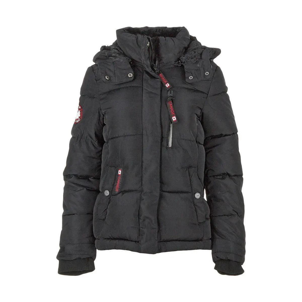 Canada Weather Gear Women's Long Puffer with Sherpa Lined Hood Product Image