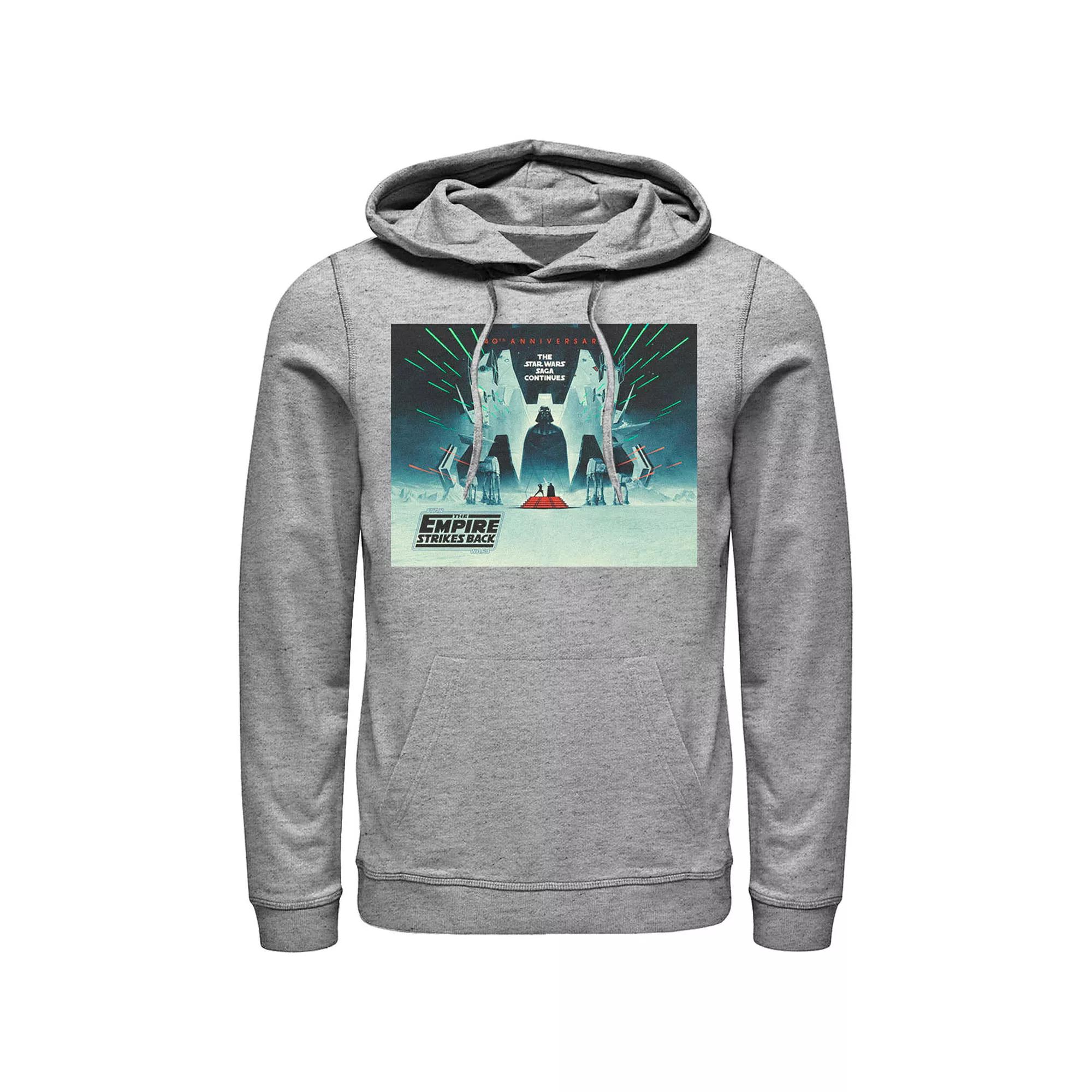 Men's Star Wars: The Empire Strikes Back 40th Anniversary Poster Graphic Hoodie,  Product Image