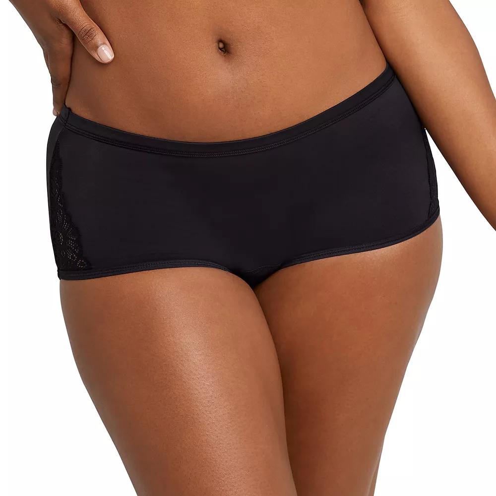 Women's Maidenform® Moderate Absorbency Period Hipster Panty DMLBSM, Size: Small, Black Product Image