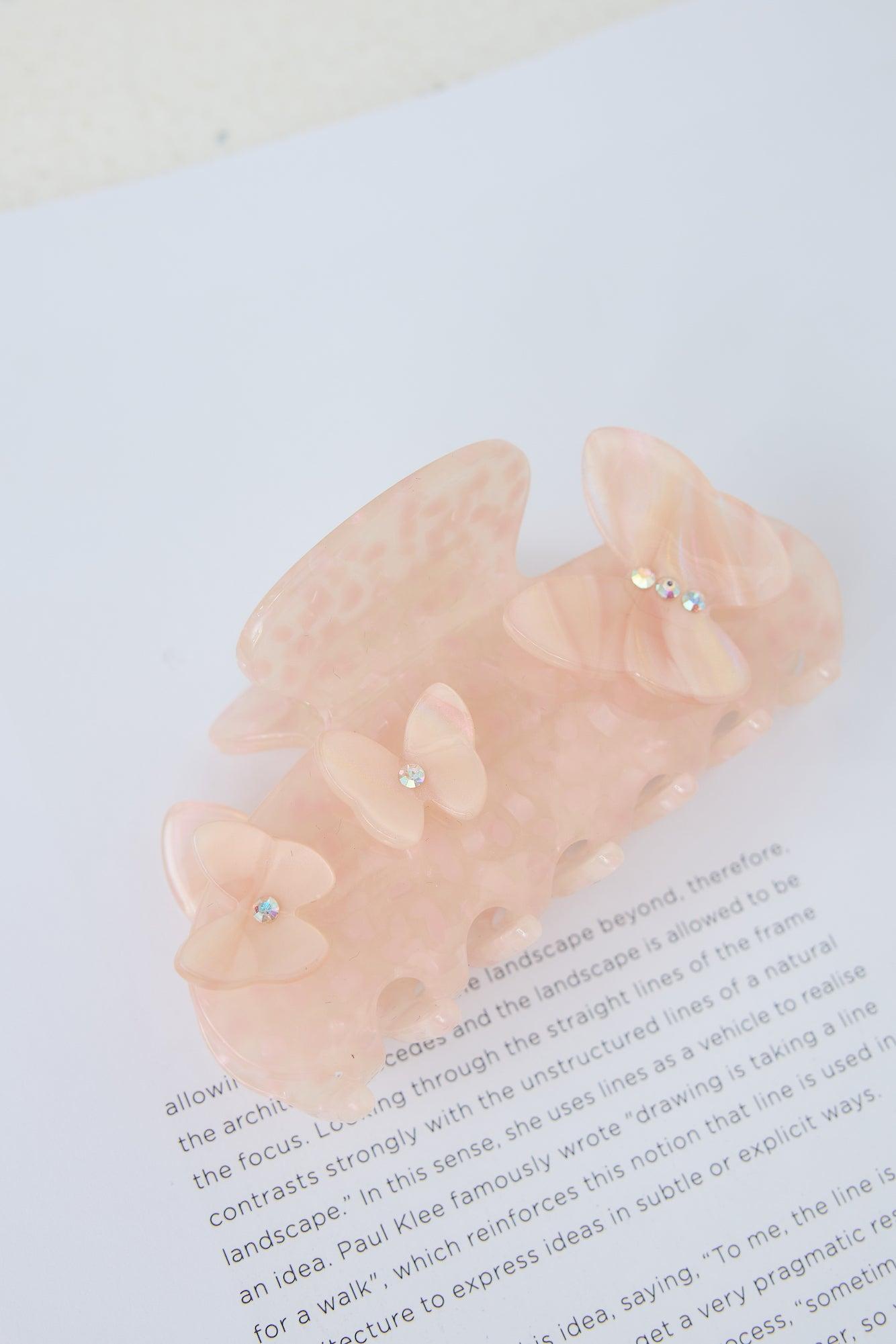 Dainty Love Claw Clip Pink Product Image