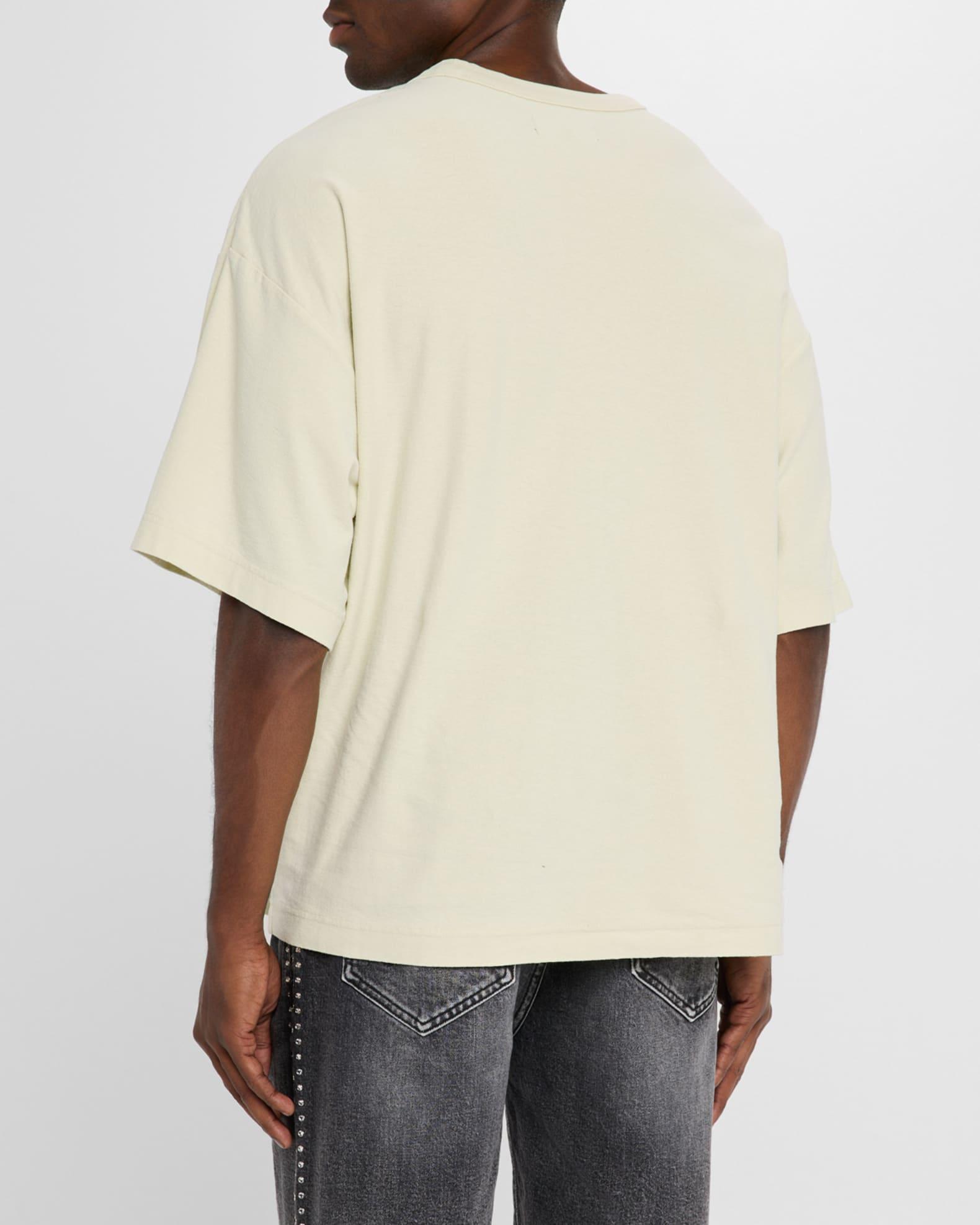 Men's Oversized Graphic Logo T-Shirt Product Image