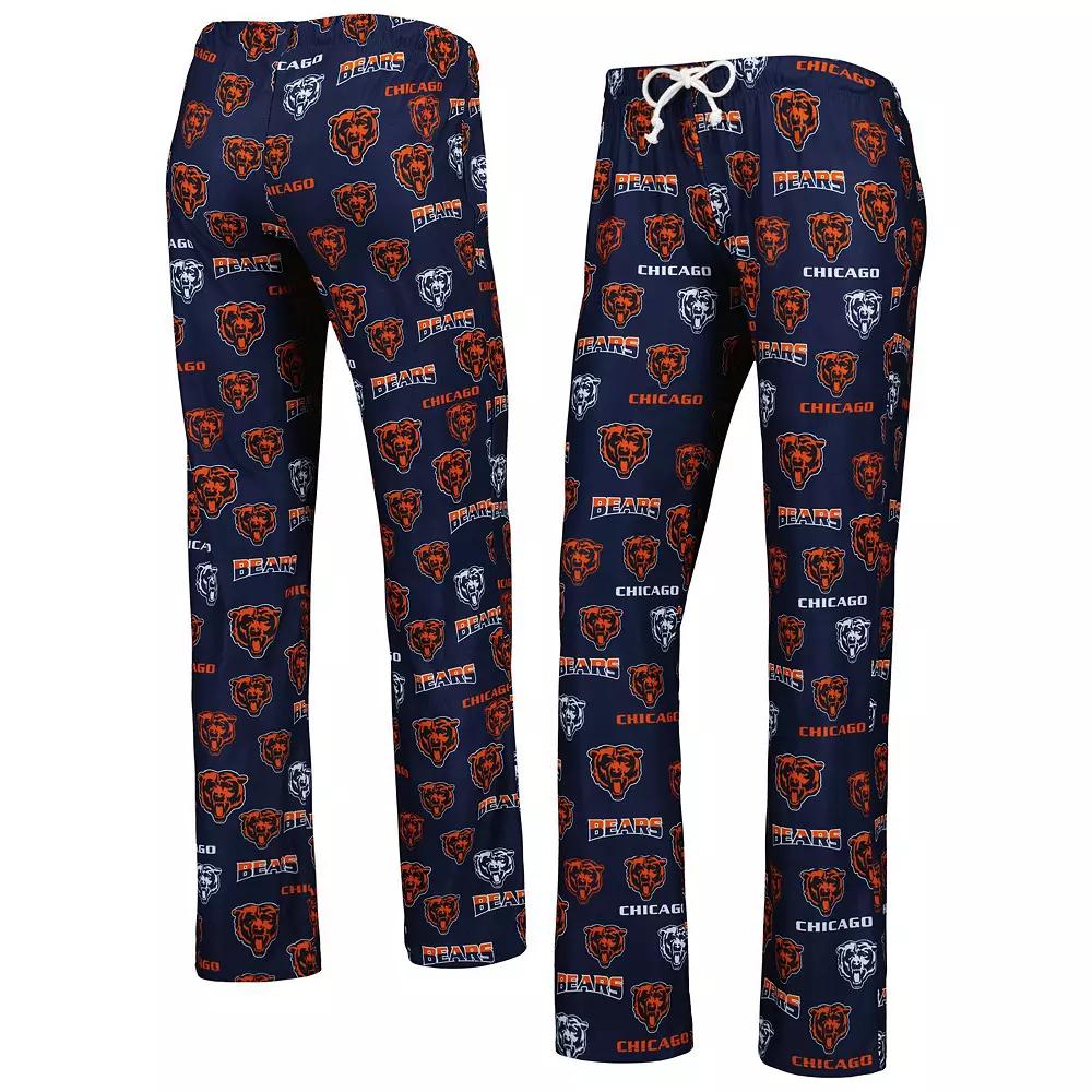 Women's Concepts Sport Navy Chicago Bears Breakthrough Knit Pants, Size: 2XL, Blue Product Image