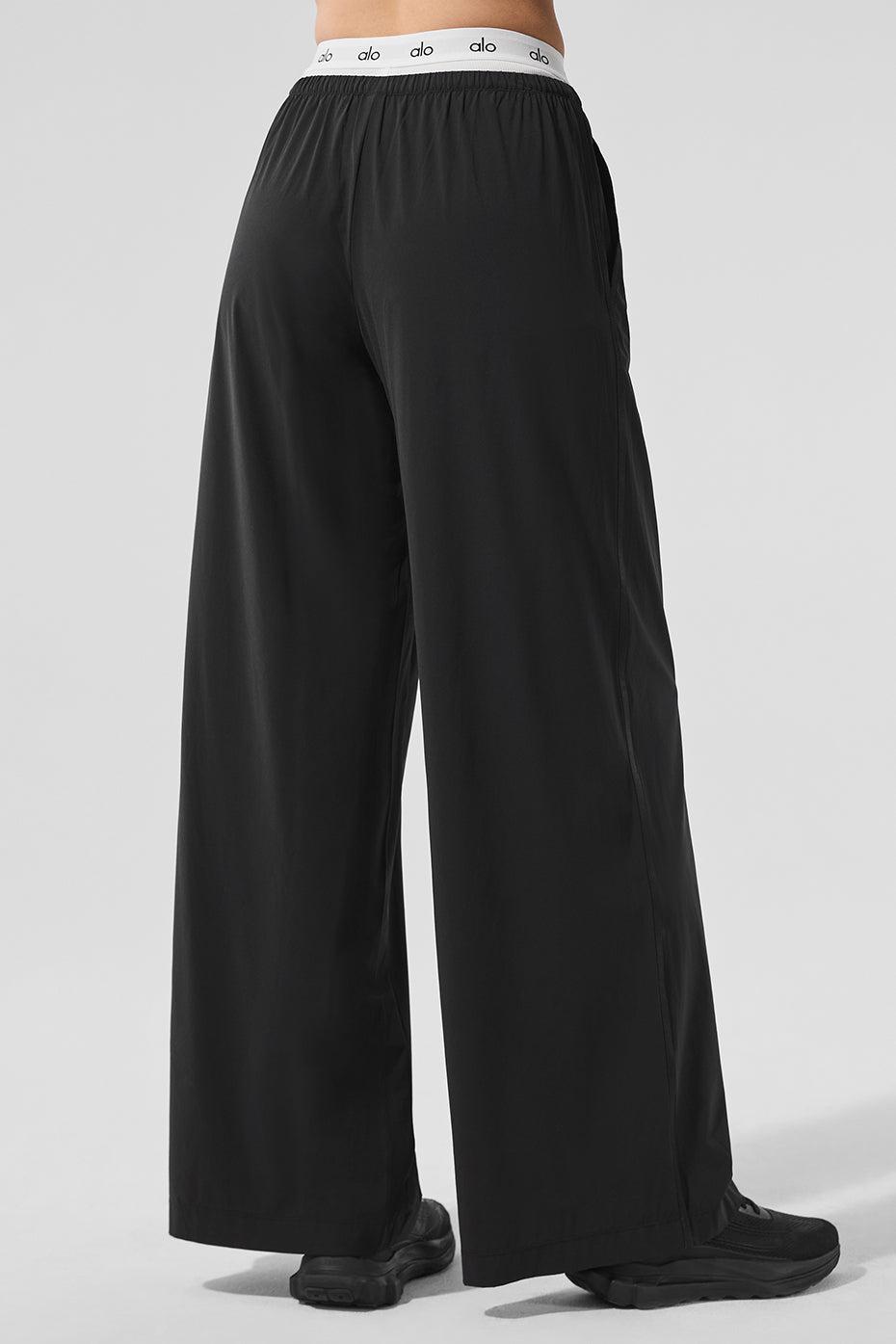 Breezy Wide Leg Pant - Black Product Image