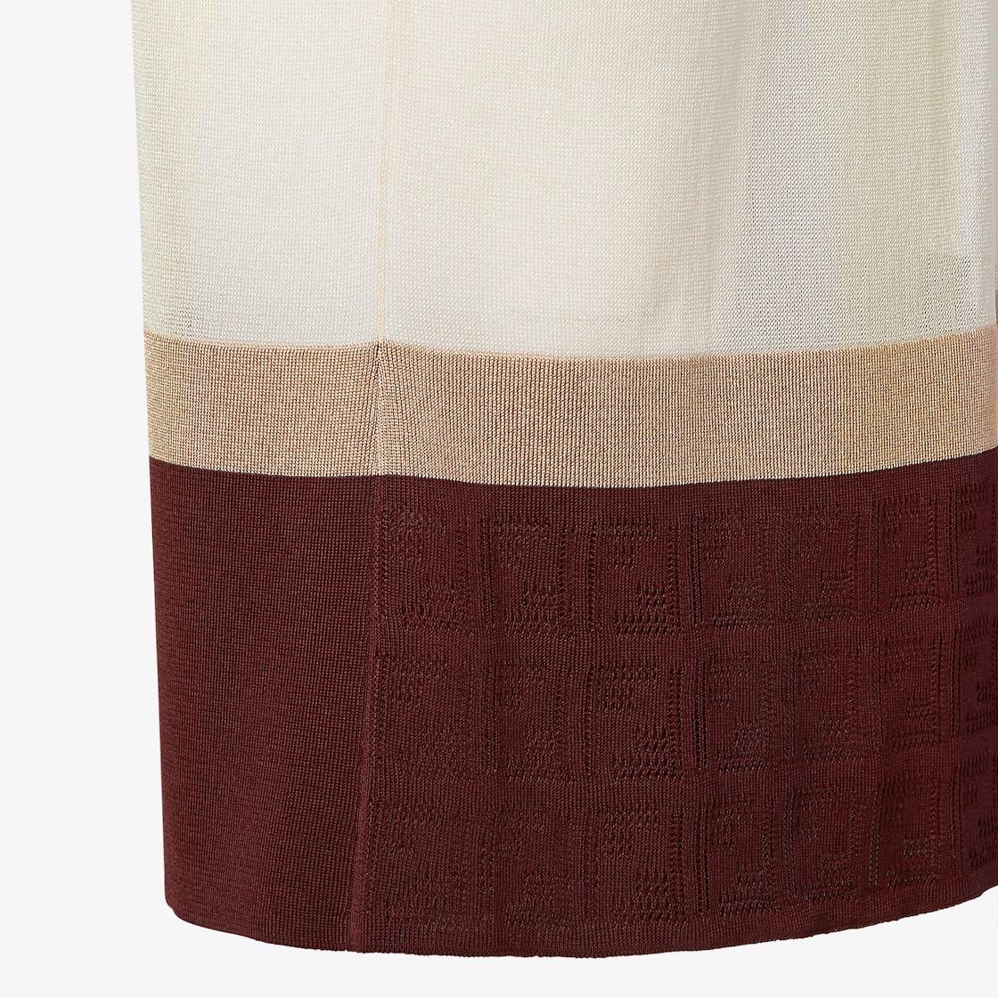 SkirtDark beige viscose skirt Product Image