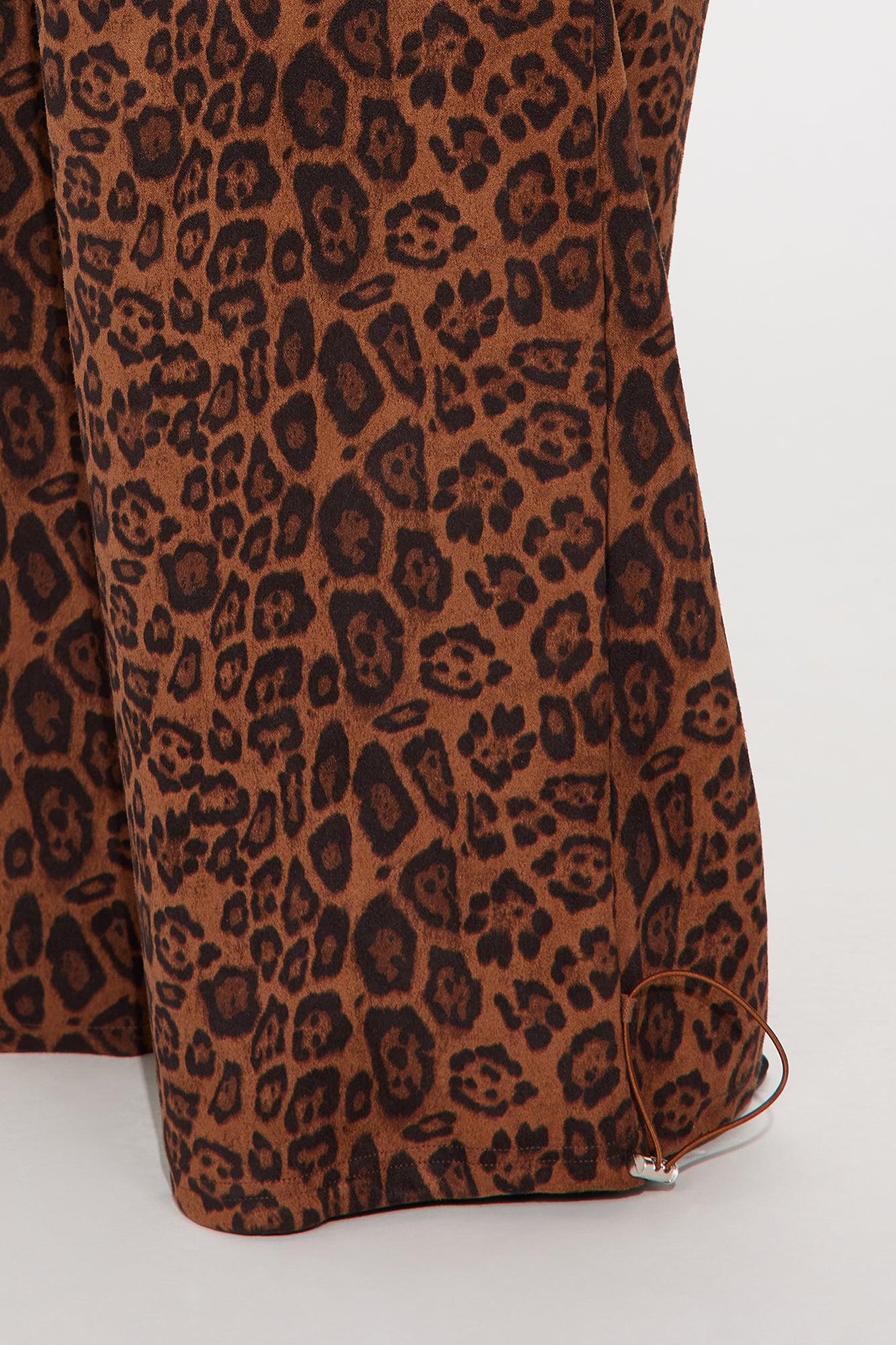 Exotic Taste Leopard Jogger Pant - Leopard Female Product Image