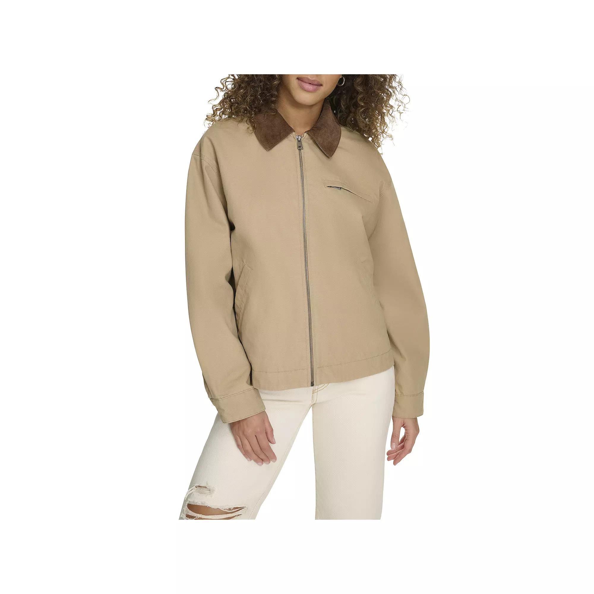 Womens Levis Laydown Collar Chore Jacket Product Image