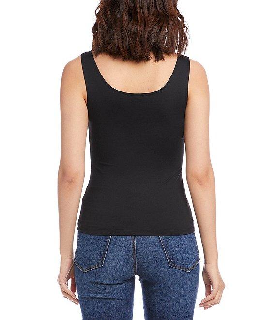 Karen Kane Sleeveless Scoop Neck Layering Tank Product Image
