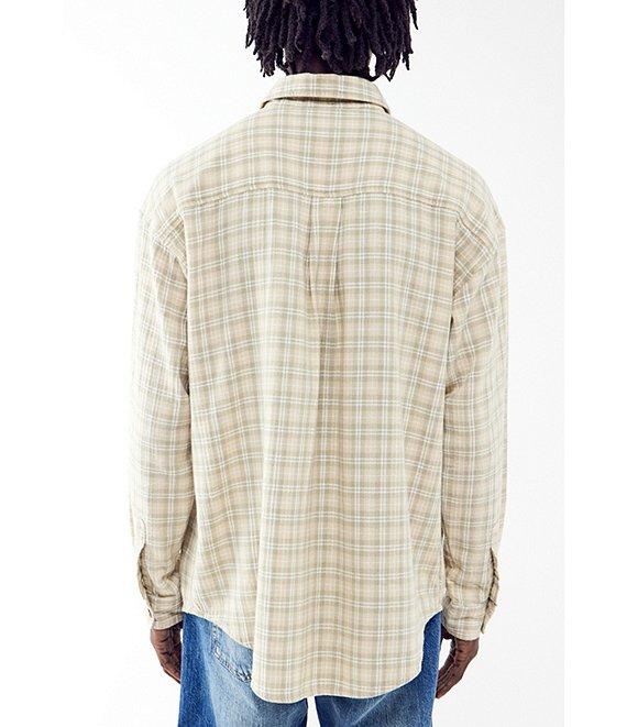 BDG Urban Outfitters Long Sleeve Checked Woven Shirt Product Image