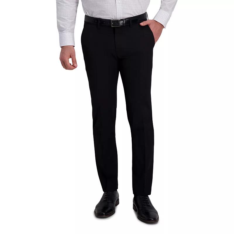 Men's J.M. Haggar Ultra-Slim Fit 4-Way Stretch Plain Weave Flat-Front Suit Pants,  Product Image
