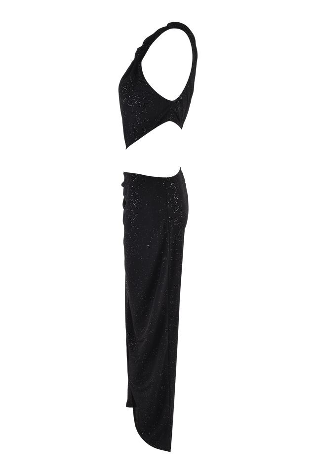 ALIX MAXI DRESS - BLACK Product Image