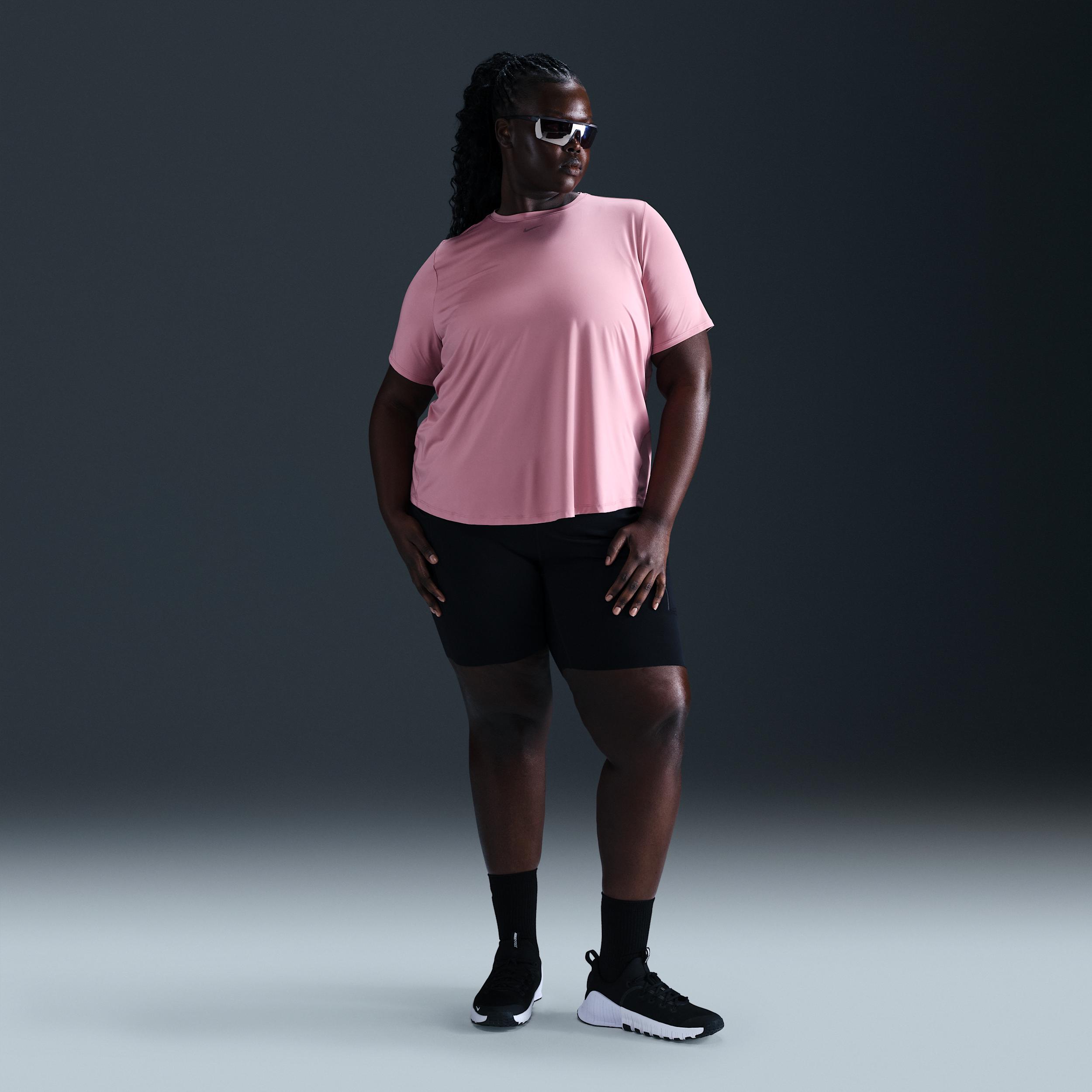 Nike One Classic Women's Dri-FIT Short-Sleeve Top (Plus Size) Product Image