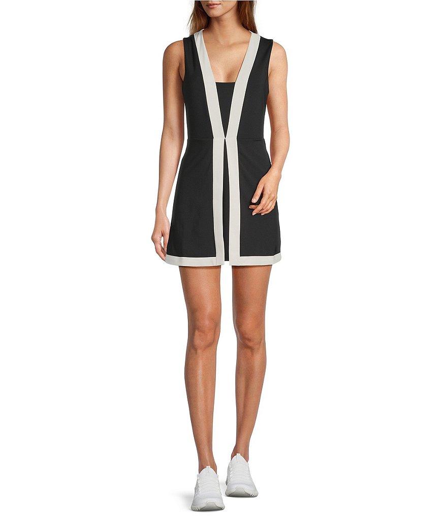 Antonio Melani Active On-The-Line Tennis Built-In Short Mini Dress Product Image
