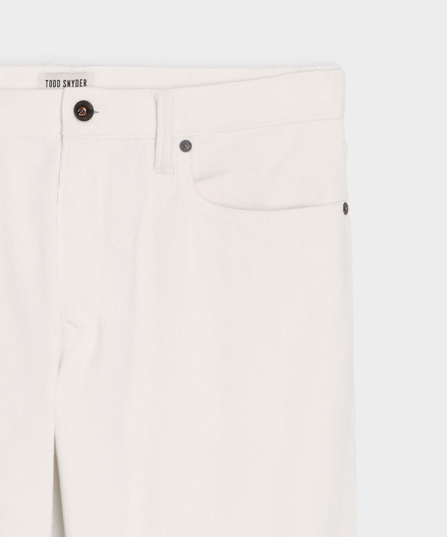 Straight 5-Pocket Corduroy Pant Product Image